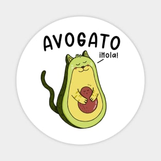 Avogato Cat Design Magnet